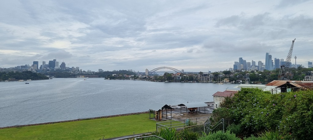 Sydney Harbour from Cockatoo Island